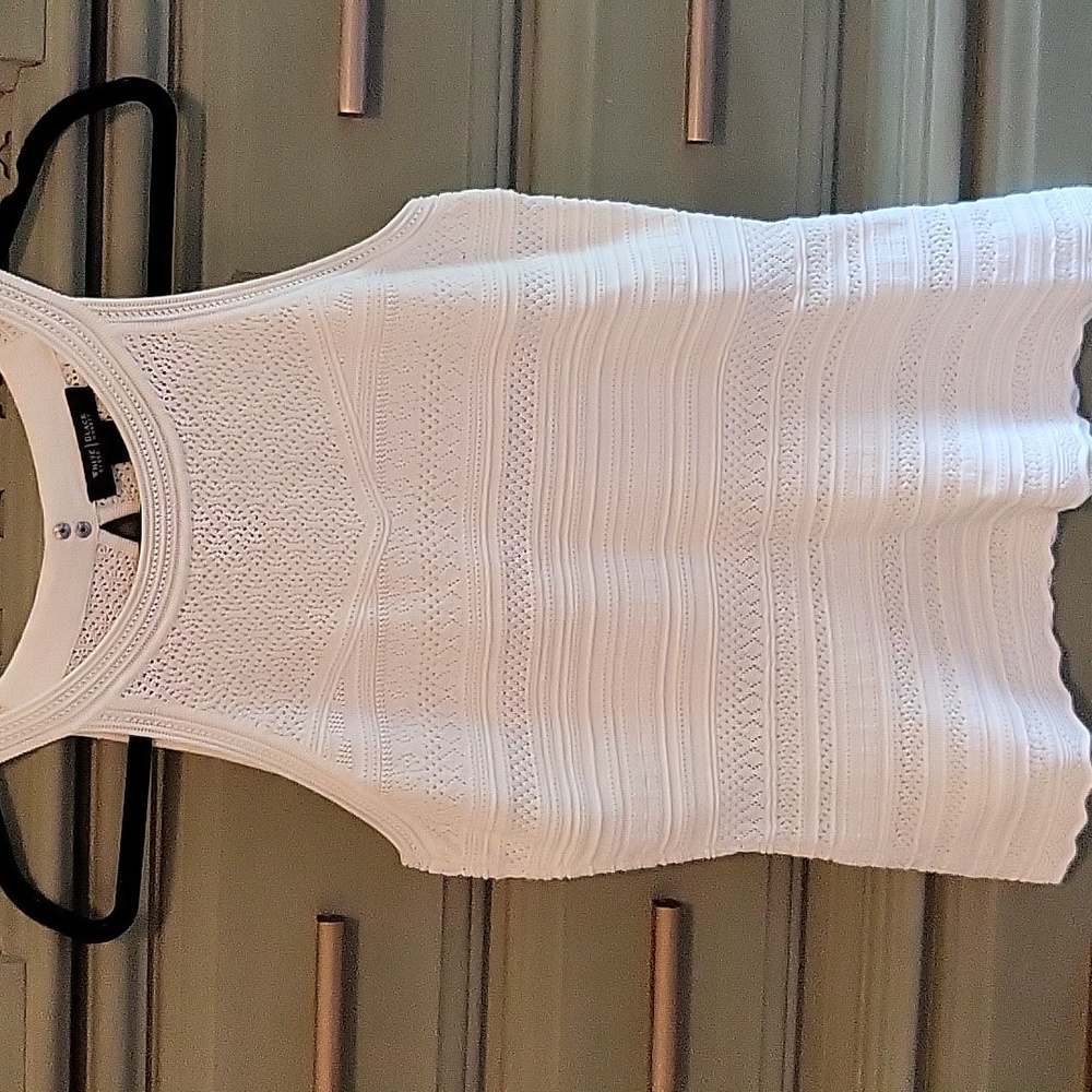 WHBM dressy sleeveless top Size S